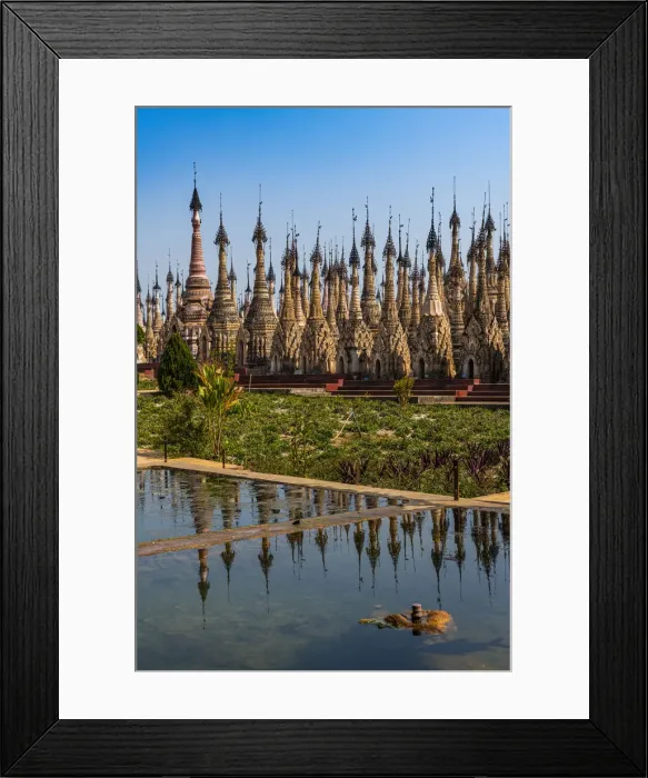 Framed Print : Kakkus pagoda with its 2500 stupas, Kakku, Shan state, Myanmar (Burma), Asia Framed Print : Kakkus pagoda with its 2500 stupas, Kakku, Shan state, Myanmar (Burma), Asia