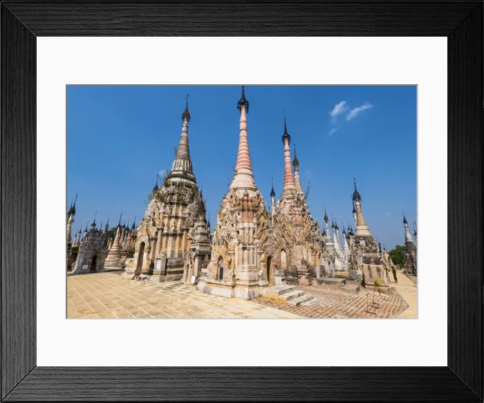 Framed Print : Kakkus Pagoda with its 2500 stupas, Kakku, Shan state, Myanmar (Burma), Asia Framed Print : Kakkus Pagoda with its 2500 stupas, Kakku, Shan state, Myanmar (Burma), Asia