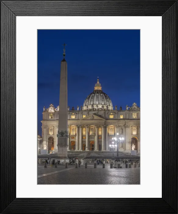 Framed Print : St, Peters Square, St. Peters Basilica, UNESCO World Heritage Site, The Vatican Framed Print : St, Peters Square, St. Peters Basilica, UNESCO World Heritage Site, The Vatican