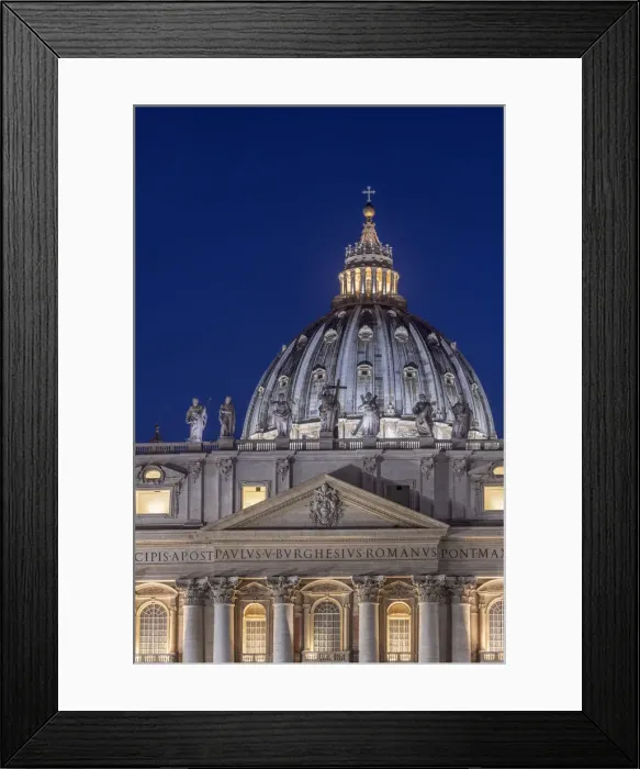 Framed Print : St. Peters Square, St. Peters Basilica, UNESCO World Heritage Site, The Vatican Framed Print : St. Peters Square, St. Peters Basilica, UNESCO World Heritage Site, The Vatican