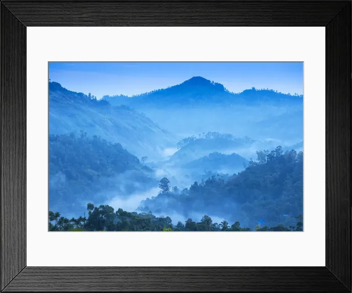 Framed Print : Mountain views, Ella, Uva Province, Sri Lanka, Asia Framed Print : Mountain views, Ella, Uva Province, Sri Lanka, Asia