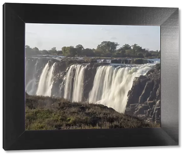 View of Victoria Falls on the Zambezi River, UNESCO World Heritage Site