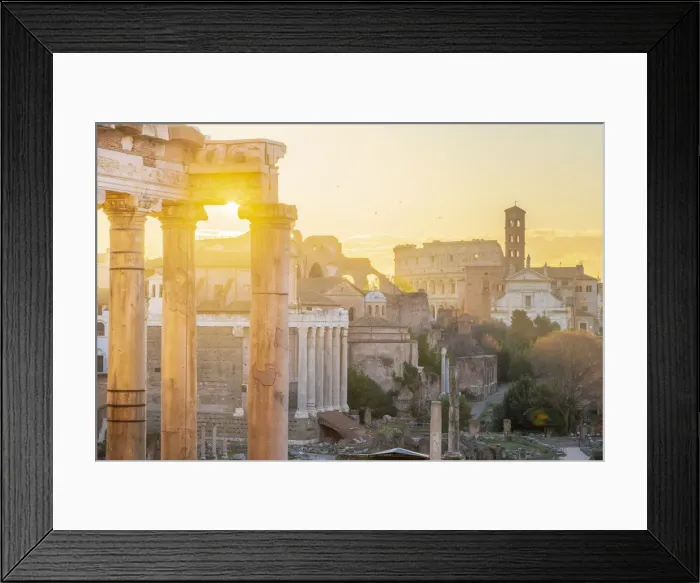 Framed Print : Forum at sunrise, UNESCO World Heritage Site, Rome, Lazio, Italy, Europe Framed Print : Forum at sunrise, UNESCO World Heritage Site, Rome, Lazio, Italy, Europe