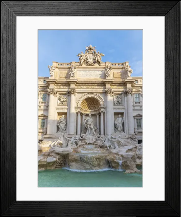 Framed Print : Trevi Fountain, Rome, Lazio, Italy, Europe Framed Print : Trevi Fountain, Rome, Lazio, Italy, Europe