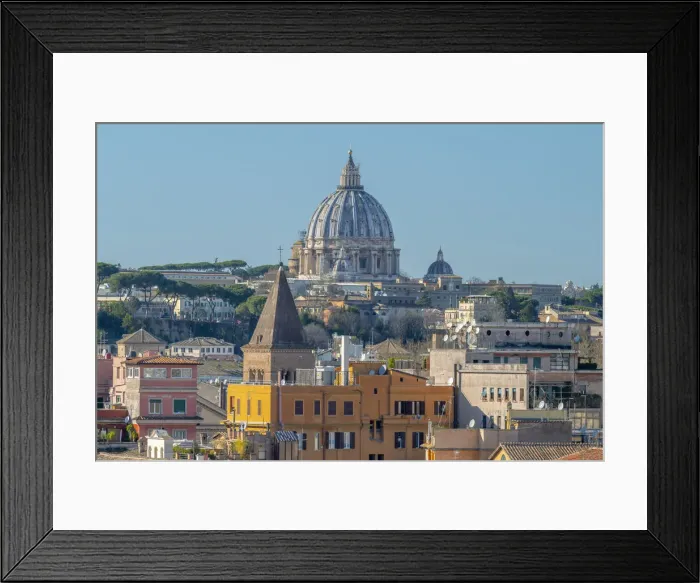 Framed Print : St. Peters Basilica, UNESCO World Heritage Site, The Vatican, Rome, Lazio, Italy Framed Print : St. Peters Basilica, UNESCO World Heritage Site, The Vatican, Rome, Lazio, Italy