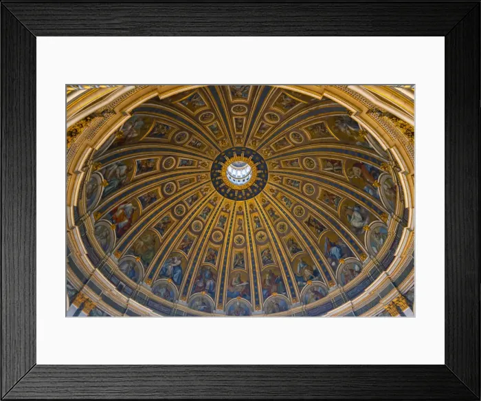 Framed Print : St. Peters Basilica, UNESCO World Heritage Site, The Vatican, Rome, Lazio, Italy Framed Print : St. Peters Basilica, UNESCO World Heritage Site, The Vatican, Rome, Lazio, Italy