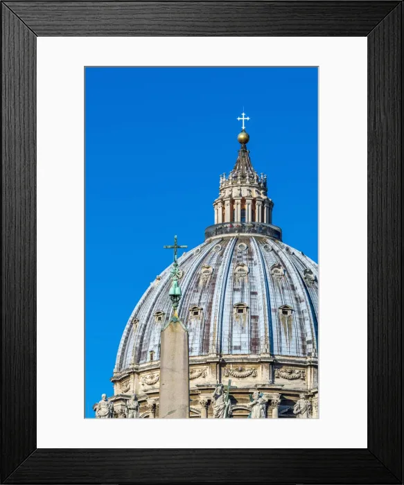 Framed Print : St. Peters Basilica, UNESCO World Heritage Site, The Vatican, Rome, Lazio, Italy Framed Print : St. Peters Basilica, UNESCO World Heritage Site, The Vatican, Rome, Lazio, Italy