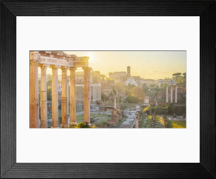 Framed Print : Forum at sunrise, UNESCO World Heritage Site, Rome, Lazio, Italy, Europe Framed Print : Forum at sunrise, UNESCO World Heritage Site, Rome, Lazio, Italy, Europe