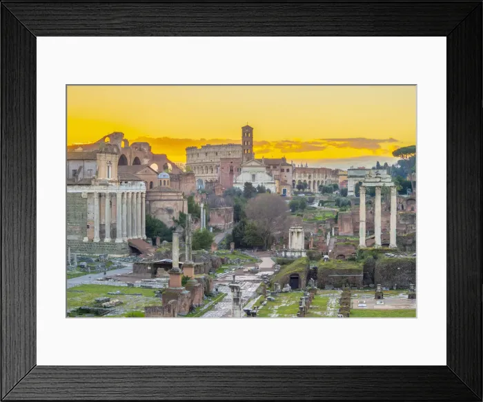 Framed Print : Forum at sunrise, UNESCO World Heritage Site, Rome, Lazio, Italy, Europe Framed Print : Forum at sunrise, UNESCO World Heritage Site, Rome, Lazio, Italy, Europe