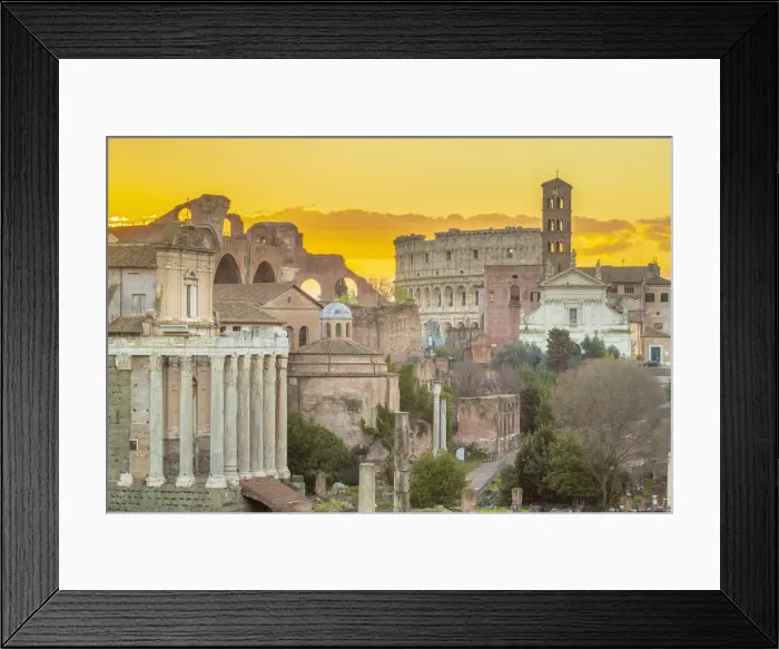 Framed Print : Forum at sunrise, UNESCO World Heritage Site, Rome, Lazio, Italy, Europe Framed Print : Forum at sunrise, UNESCO World Heritage Site, Rome, Lazio, Italy, Europe