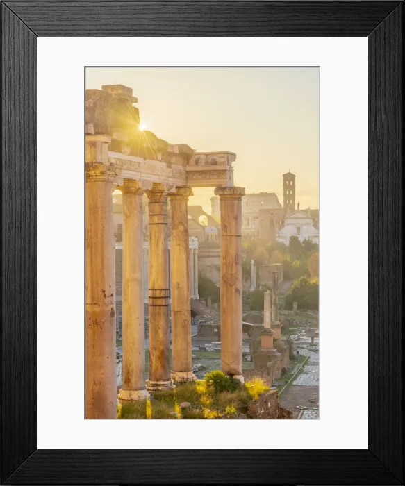 Framed Print : Forum at sunrise, UNESCO World Heritage Site, Rome, Lazio, Italy, Europe Framed Print : Forum at sunrise, UNESCO World Heritage Site, Rome, Lazio, Italy, Europe