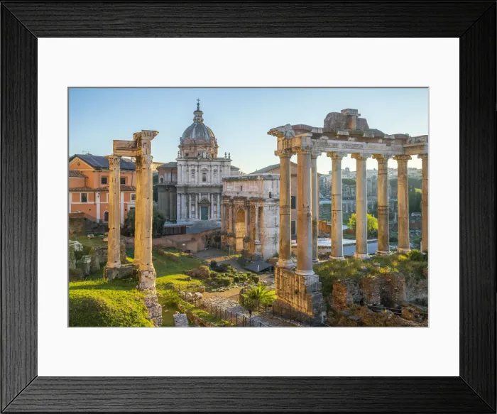 Framed Print : Forum at sunrise, UNESCO World Heritage Site, Rome, Lazio, Italy, Europe Framed Print : Forum at sunrise, UNESCO World Heritage Site, Rome, Lazio, Italy, Europe