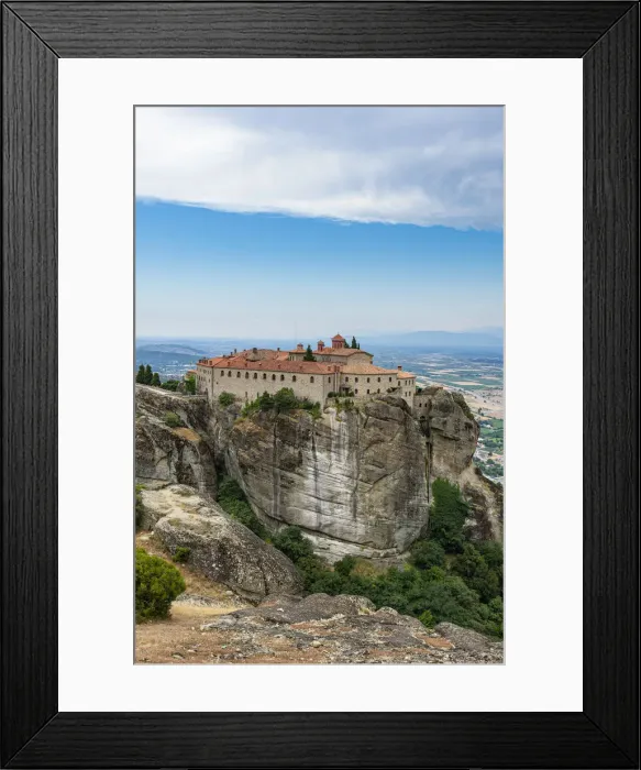 Framed Print : Holy Monastery of St. Stephen, UNESCO World Heritage Site, Meteora Monasteries, Greece Framed Print : Holy Monastery of St. Stephen, UNESCO World Heritage Site, Meteora Monasteries, Greece