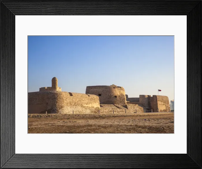 Framed Print : Bahrain Fort, Manama, Bahrain, Middle East Framed Print : Bahrain Fort, Manama, Bahrain, Middle East