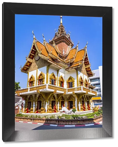 Wat Phan On temple complex, Chiang Mai, Northern Thailand, Thailand, Southeast Asia, Asia