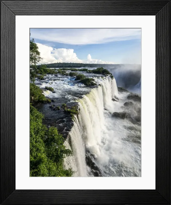 Framed Print : View of Iguacu Falls (Cataratas do Iguacu), UNESCO World Heritage Site Framed Print : View of Iguacu Falls (Cataratas do Iguacu), UNESCO World Heritage Site