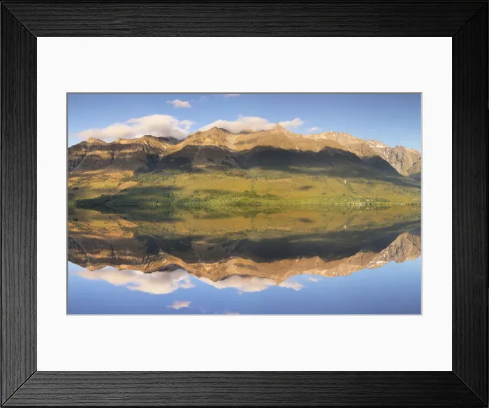 Framed Print : Glenorchy Lagoon at sunrise, Glenorchy, Otago, South Island, New Zealand, Pacific Framed Print : Glenorchy Lagoon at sunrise, Glenorchy, Otago, South Island, New Zealand, Pacific