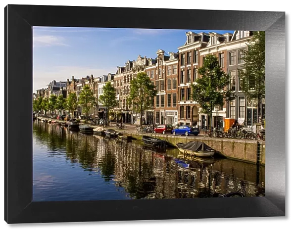 Prinsengracht Canal, Amsterdam, North Holland, Netherlands, Europe