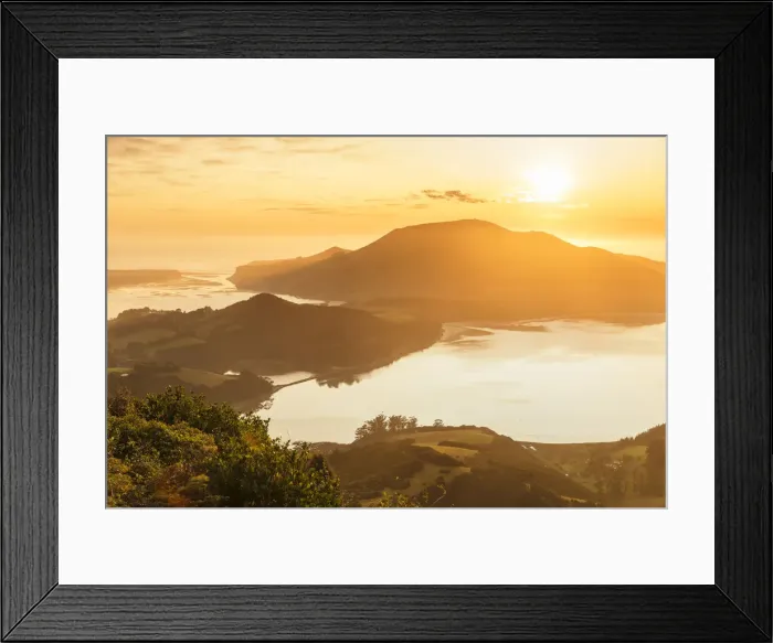 Framed Print : Hoopers Inlet at sunrise, Otago Peninsula, Dunedin, Otago, South Island, New Zealand Framed Print : Hoopers Inlet at sunrise, Otago Peninsula, Dunedin, Otago, South Island, New Zealand