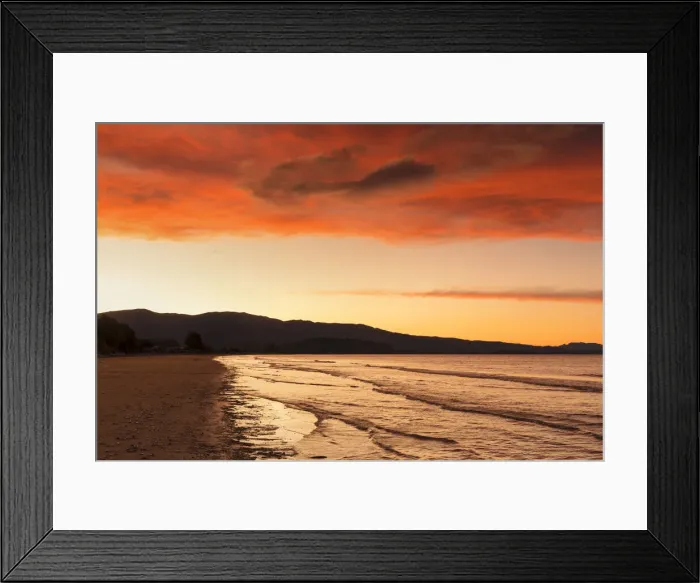 Framed Print : Sunset at Pohara Beach, Golden Bay, Tasman, South Island, New Zealand, Pacific Framed Print : Sunset at Pohara Beach, Golden Bay, Tasman, South Island, New Zealand, Pacific