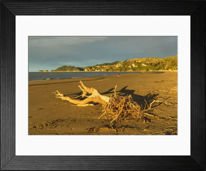 Framed Print : Sunset at Pohara Beach, Golden Bay, Tasman, South Island, New Zealand, Pacific Framed Print : Sunset at Pohara Beach, Golden Bay, Tasman, South Island, New Zealand, Pacific
