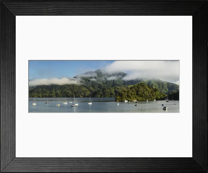 Framed Print : Sailing boats at Ngakuta Bay, Marlborough Sounds, Picton, South Island, New Zealand Framed Print : Sailing boats at Ngakuta Bay, Marlborough Sounds, Picton, South Island, New Zealand