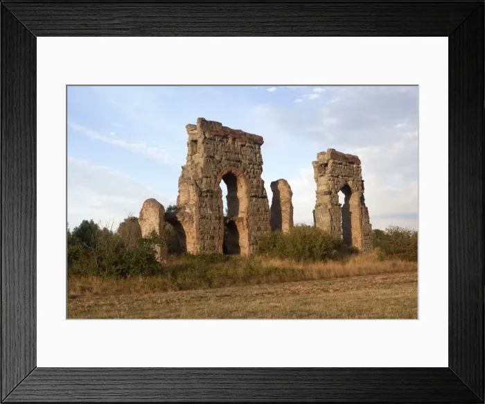 Framed Print : Acqua Claudia, Rome, Lazio, Italy, Europe Framed Print : Acqua Claudia, Rome, Lazio, Italy, Europe
