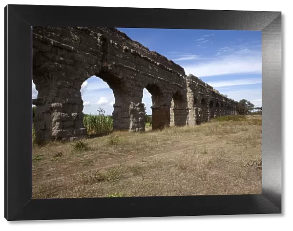 Acqua Claudia (Claudia Aqueduct), built by Caligola in 38 BC