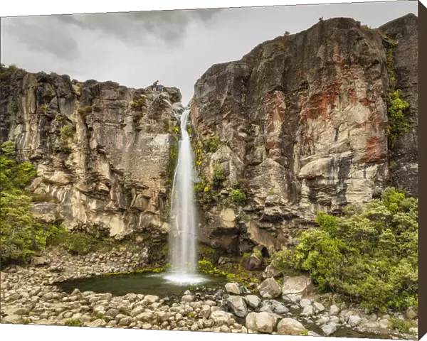 Taranaki Falls, Tongariro National Park, UNESCO World Heritage Site, North Island