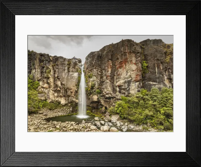 Framed Print : Taranaki Falls, Tongariro National Park, UNESCO World Heritage Site, North Island Framed Print : Taranaki Falls, Tongariro National Park, UNESCO World Heritage Site, North Island