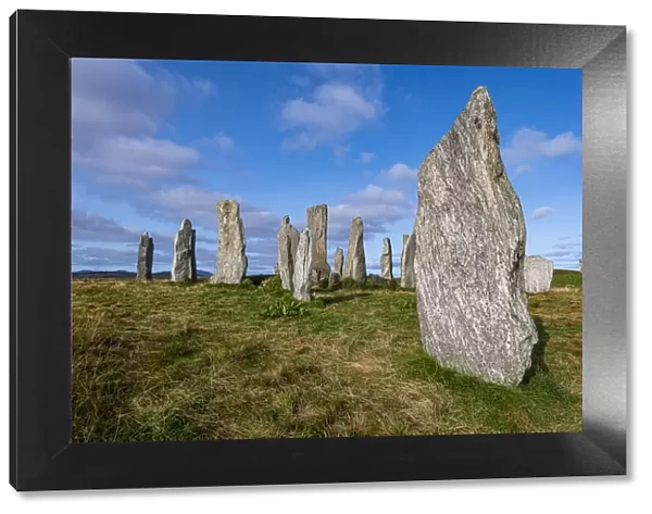 Callanish Stones, standing stones from the Neolithic era, Isle of Lewis, Outer Hebrides