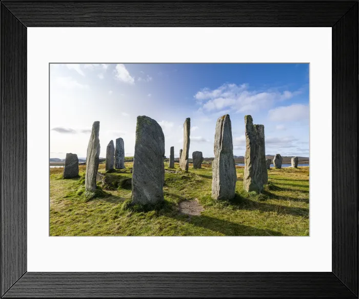 Framed Print : Callanish Stones, standing stones from the Neolithic era, Isle of Lewis, Outer Hebrides Framed Print : Callanish Stones, standing stones from the Neolithic era, Isle of Lewis, Outer Hebrides