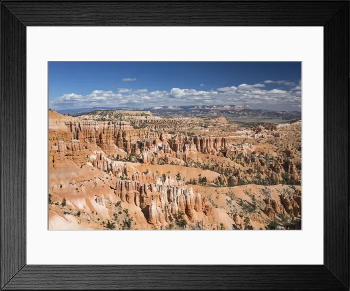 Framed Print : View over the Queens Garden from the Rim Trail at Sunset Point Framed Print : View over the Queens Garden from the Rim Trail at Sunset Point