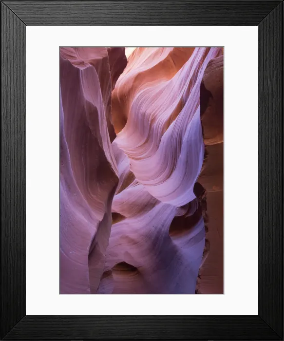 Framed Print : The colourful Navajo sandstone walls of Lower Antelope Canyon Framed Print : The colourful Navajo sandstone walls of Lower Antelope Canyon