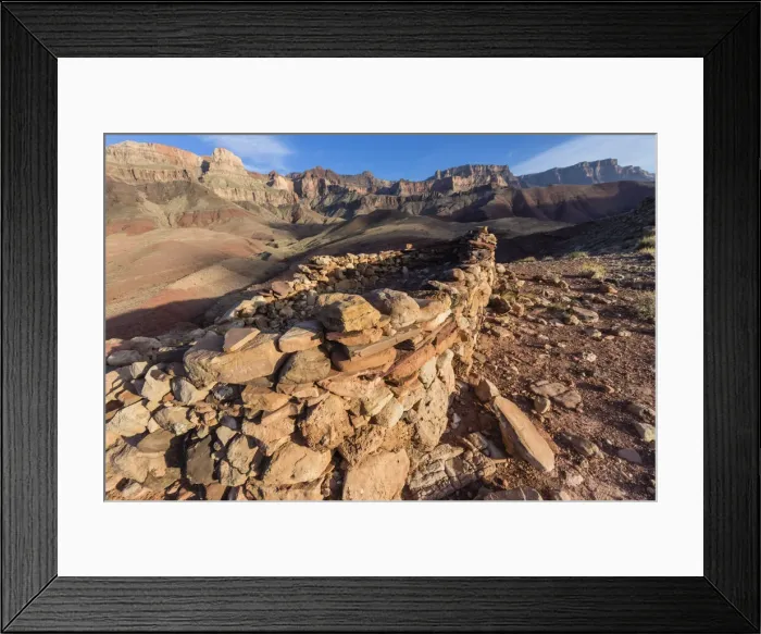 Framed Print : Ancestral Puebloan ruin at Desert View on the Colorado River, Grand Canyon National Park Framed Print : Ancestral Puebloan ruin at Desert View on the Colorado River, Grand Canyon National Park