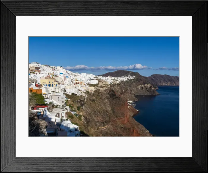 Framed Print : Whitewashed architecture, Oia, Santorini, Cyclades, Greek Islands, Greece, Europe Framed Print : Whitewashed architecture, Oia, Santorini, Cyclades, Greek Islands, Greece, Europe
