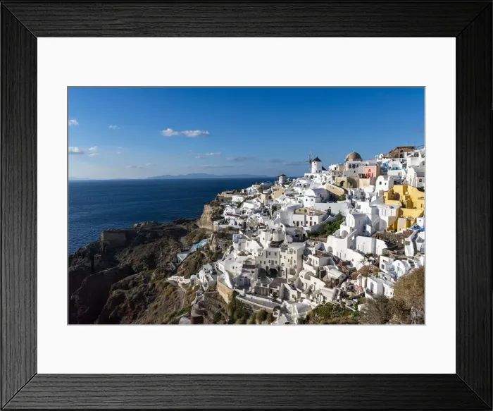 Framed Print : Whitewashed architecture, Oia, Santorini, Cyclades, Greek Islands, Greece, Europe Framed Print : Whitewashed architecture, Oia, Santorini, Cyclades, Greek Islands, Greece, Europe