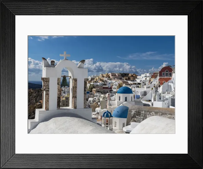 Framed Print : Whitewashed church, Oia, Santorini, Cyclades, Greek Islands, Greece, Europe Framed Print : Whitewashed church, Oia, Santorini, Cyclades, Greek Islands, Greece, Europe