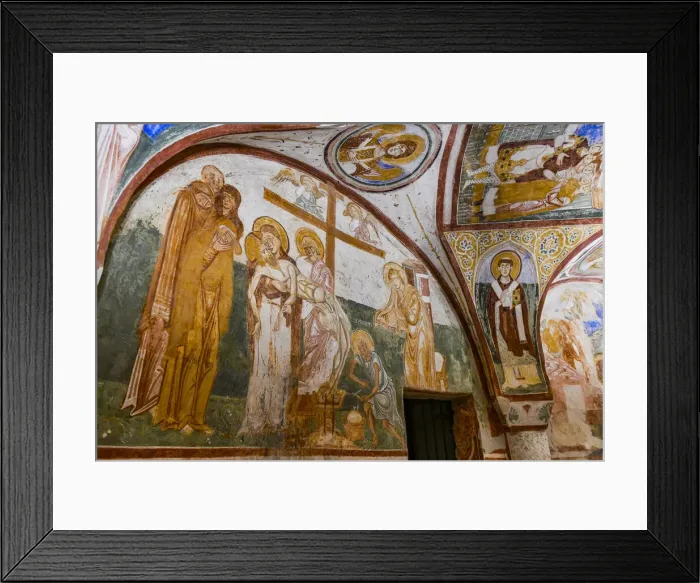 Framed Print : Colourful Crypt of the Frescoes, UNESCO World Heritage Site, Udine, Friuli-Venezia Giulia Framed Print : Colourful Crypt of the Frescoes, UNESCO World Heritage Site, Udine, Friuli-Venezia Giulia