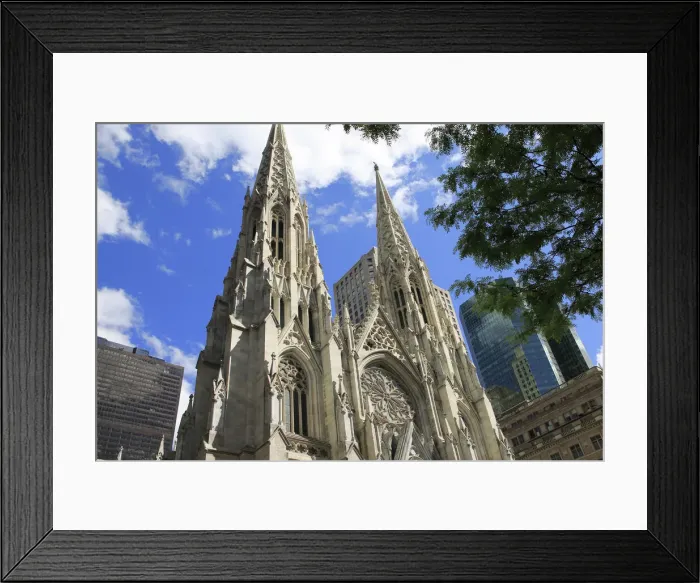 Framed Print : St. Patricks Cathedral, 5th Avenue, Midtown, Manhattan, New York City, New York Framed Print : St. Patricks Cathedral, 5th Avenue, Midtown, Manhattan, New York City, New York