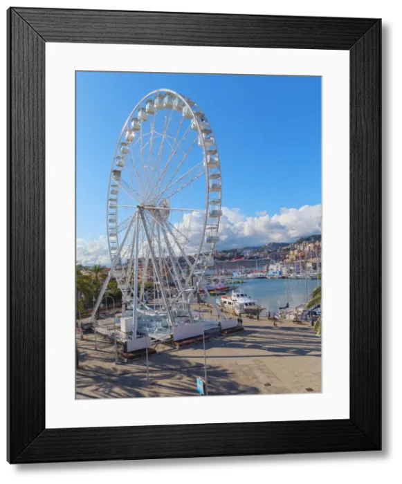 Framed Print : Porto Antico (Old Port), Genoa, Liguria, Italy, Europe Framed Print : Porto Antico (Old Port), Genoa, Liguria, Italy, Europe