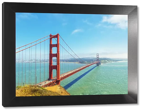 View of Golden Gate Bridge, San Francisco, California, United States of America