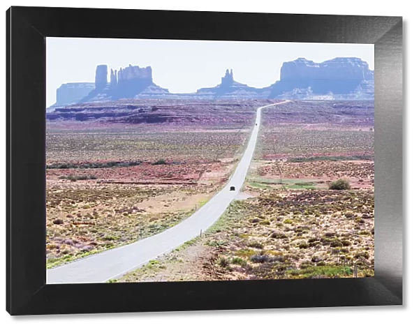 Country road, Monument Valley, Arizona, United States of America, North America