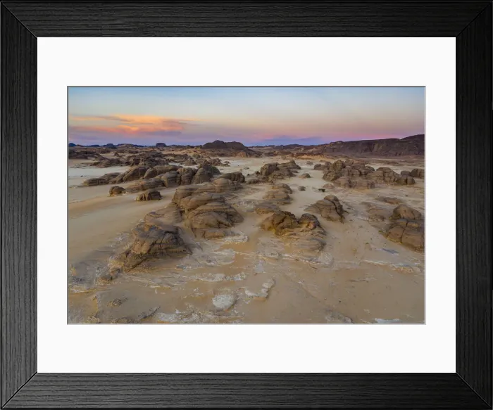 Framed Print : Aerial from the Djado Plateau at sunset, Tenere Desert, Sahara, Niger, Africa Framed Print : Aerial from the Djado Plateau at sunset, Tenere Desert, Sahara, Niger, Africa