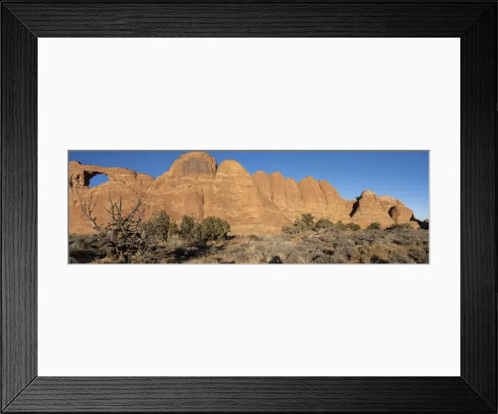 Framed Print : Panorama of Skyline Arch, Arches National Park, Utah, United States of America Framed Print : Panorama of Skyline Arch, Arches National Park, Utah, United States of America