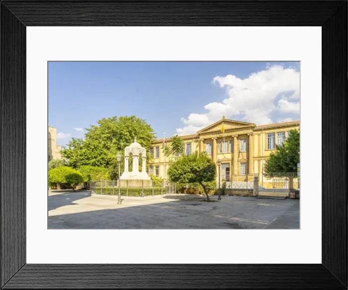 Framed Print : Phaneromeni Square in Nicosia, Cyprus, Europe Framed Print : Phaneromeni Square in Nicosia, Cyprus, Europe