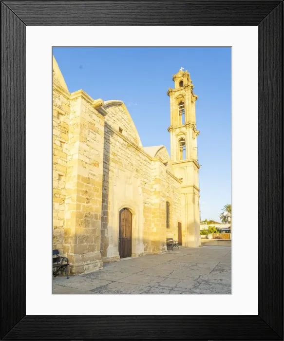 Framed Print : St. George Church in Athienou, Larnaca disrict, Cyprus, Europe Framed Print : St. George Church in Athienou, Larnaca disrict, Cyprus, Europe