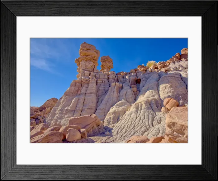 Framed Print : Giant Hoodoos in the Devils Playground at Petrified Forest National Park, Arizona Framed Print : Giant Hoodoos in the Devils Playground at Petrified Forest National Park, Arizona