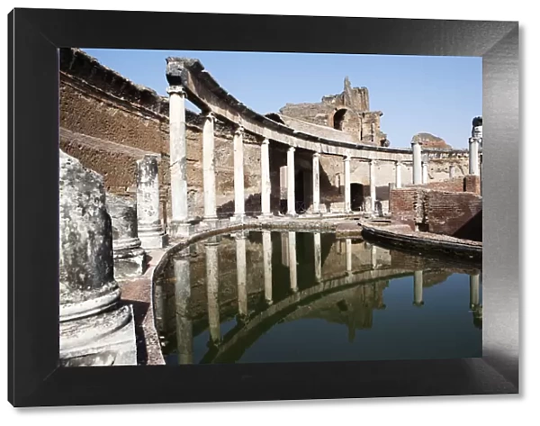 Maritime theatre, Villa Adriana (Hadrians Villa), UNESCO World Heritage Site, Tivoli