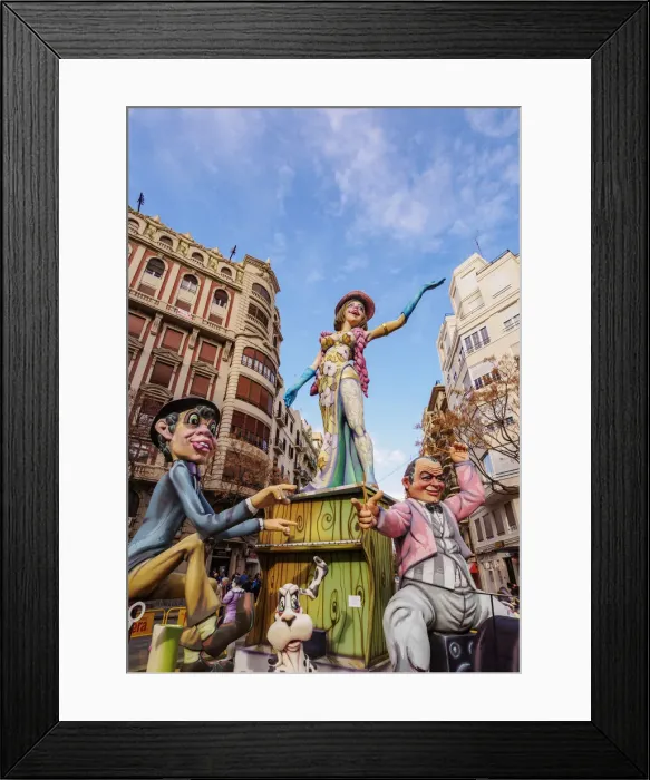 Framed Print : The Fallas (Falles), a traditional celebration held annually in commemoration of Saint Framed Print : The Fallas (Falles), a traditional celebration held annually in commemoration of Saint